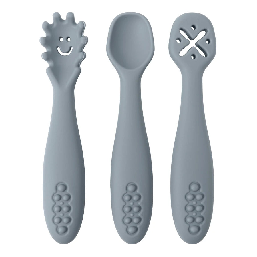 Cuillère bébé ergonomique - Apprentissage en douceur